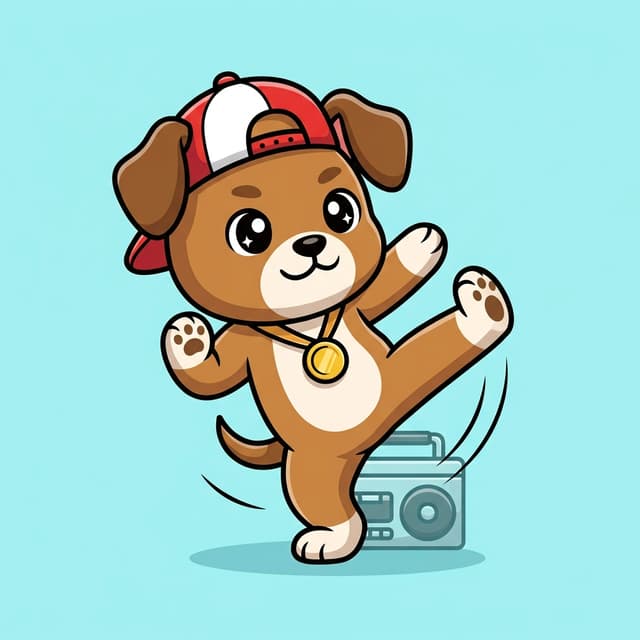 フリースタイル犬