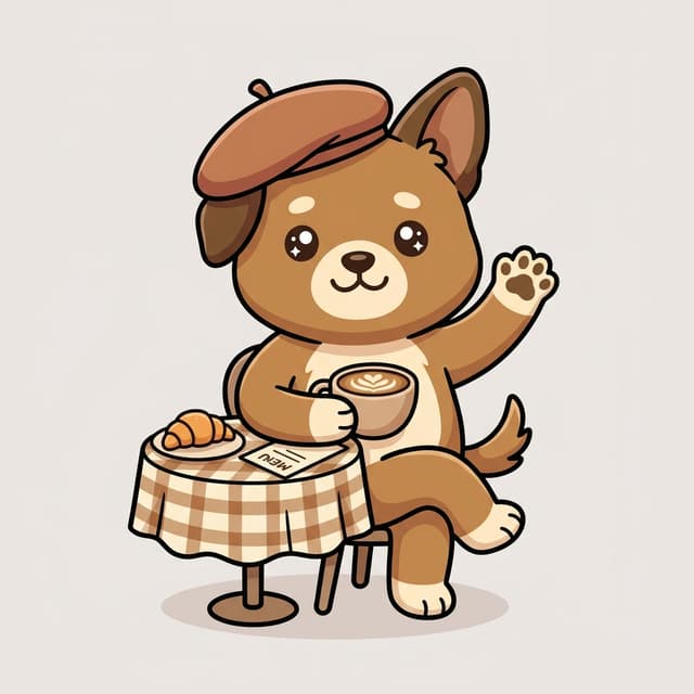 ドッグカフェの常連